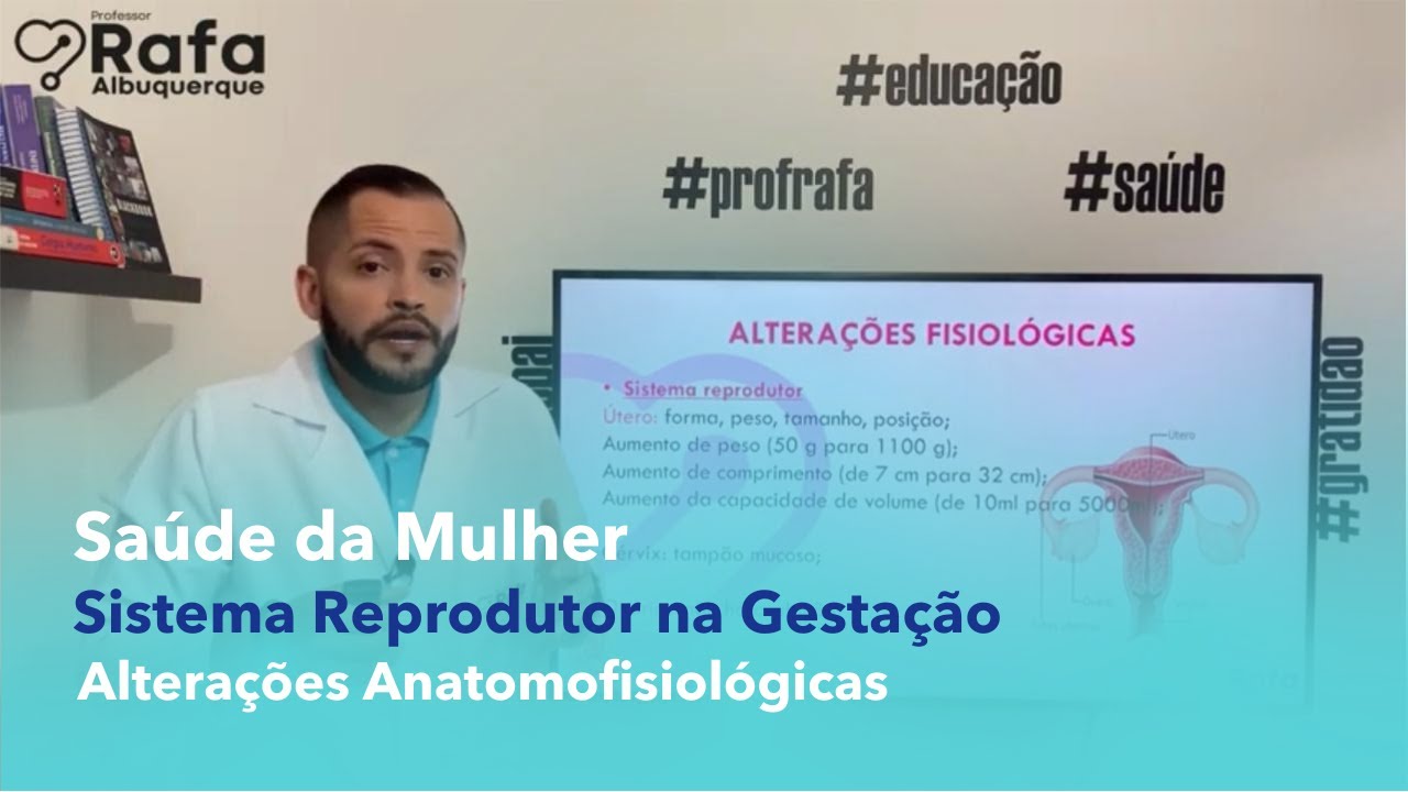 Sistema Reprodutor na gestação - Alterações Anátomofisiológicas