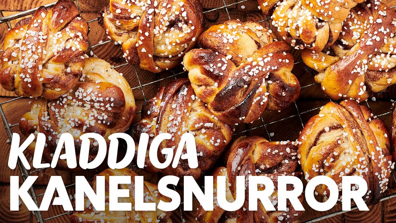 Kladdiga kanelsnurror - så gör du