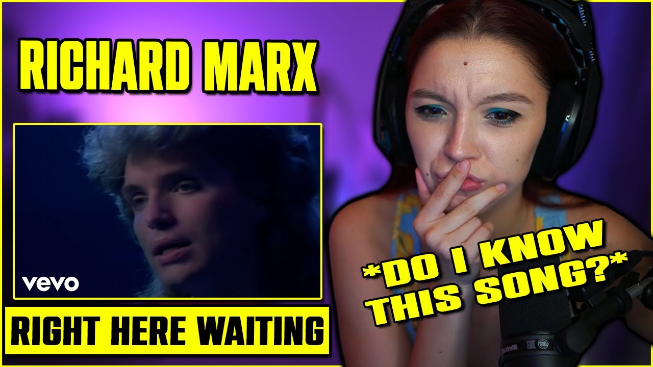 Richard Marx - Right Here Waiting l First Time Reaction