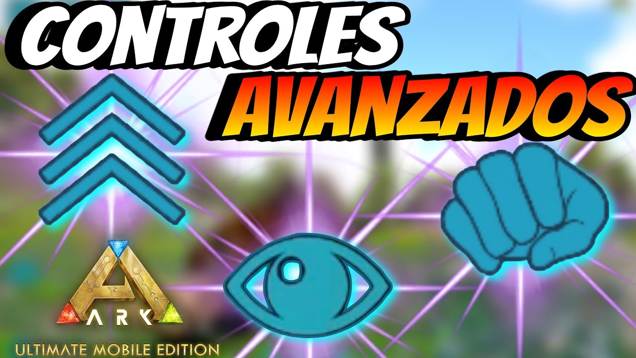 la MEJOR configuración de controles avanzados en ARK Ultimate Mobile Edition