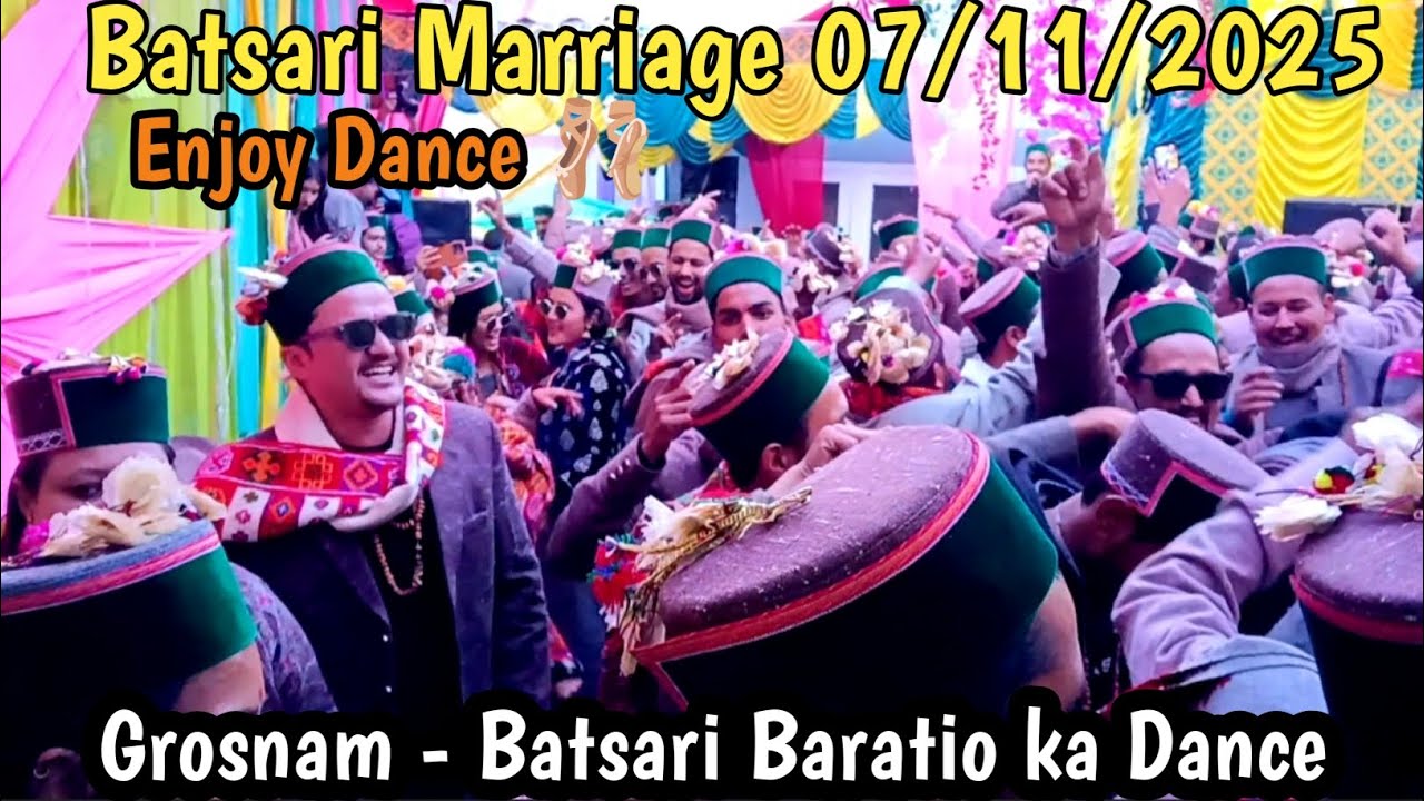 Batsari Marriage Celebration | Full Enjoyment, Dance & Happiness Moments #kinnaur #culture #marriage