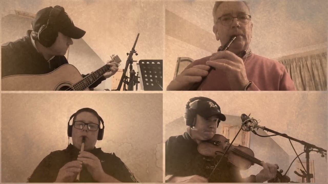 Emmet, Gerry and Kane O'Rourke playing a couple of polkas 