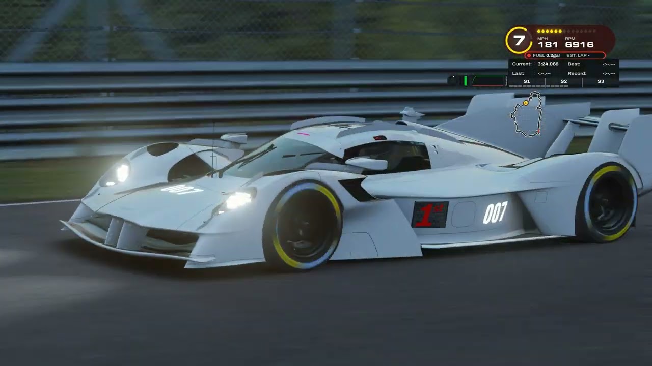 Aston Martin Valkyrie '25 LMDh at the Nurburgring Nordschleife doing laps #astonmartinvalkyrie