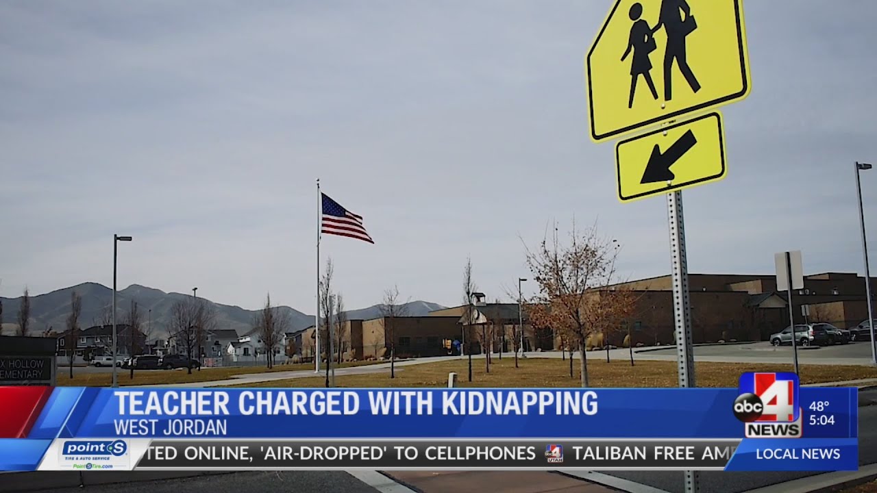Teacher Charged With Kidnapping