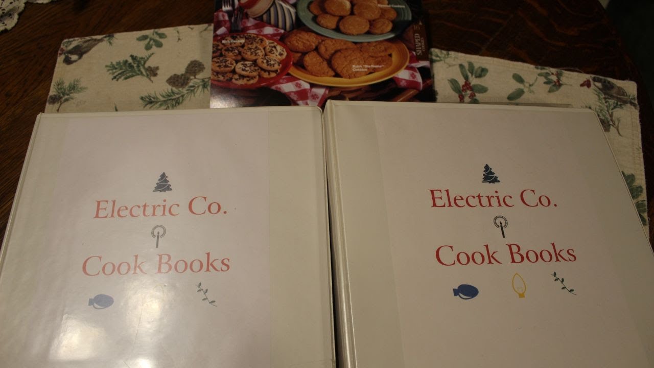 Vintage Collection of Electric Co. Cooky Books & Rich Cookies