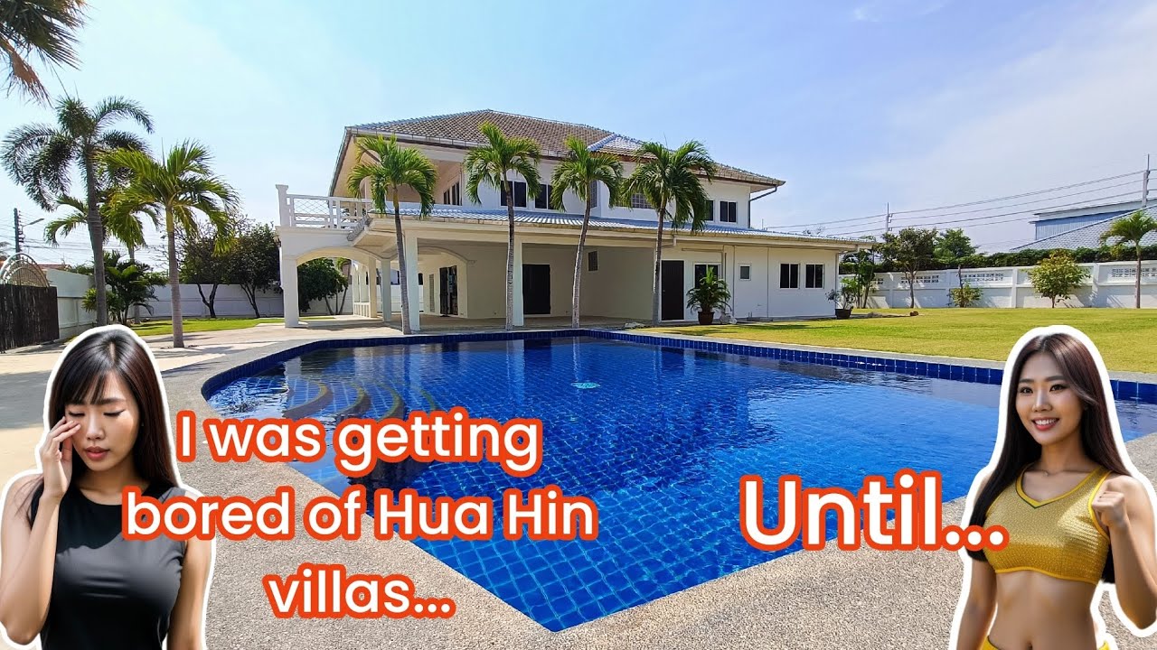 Let's look at this HUGE home in Hua Hin's best location!