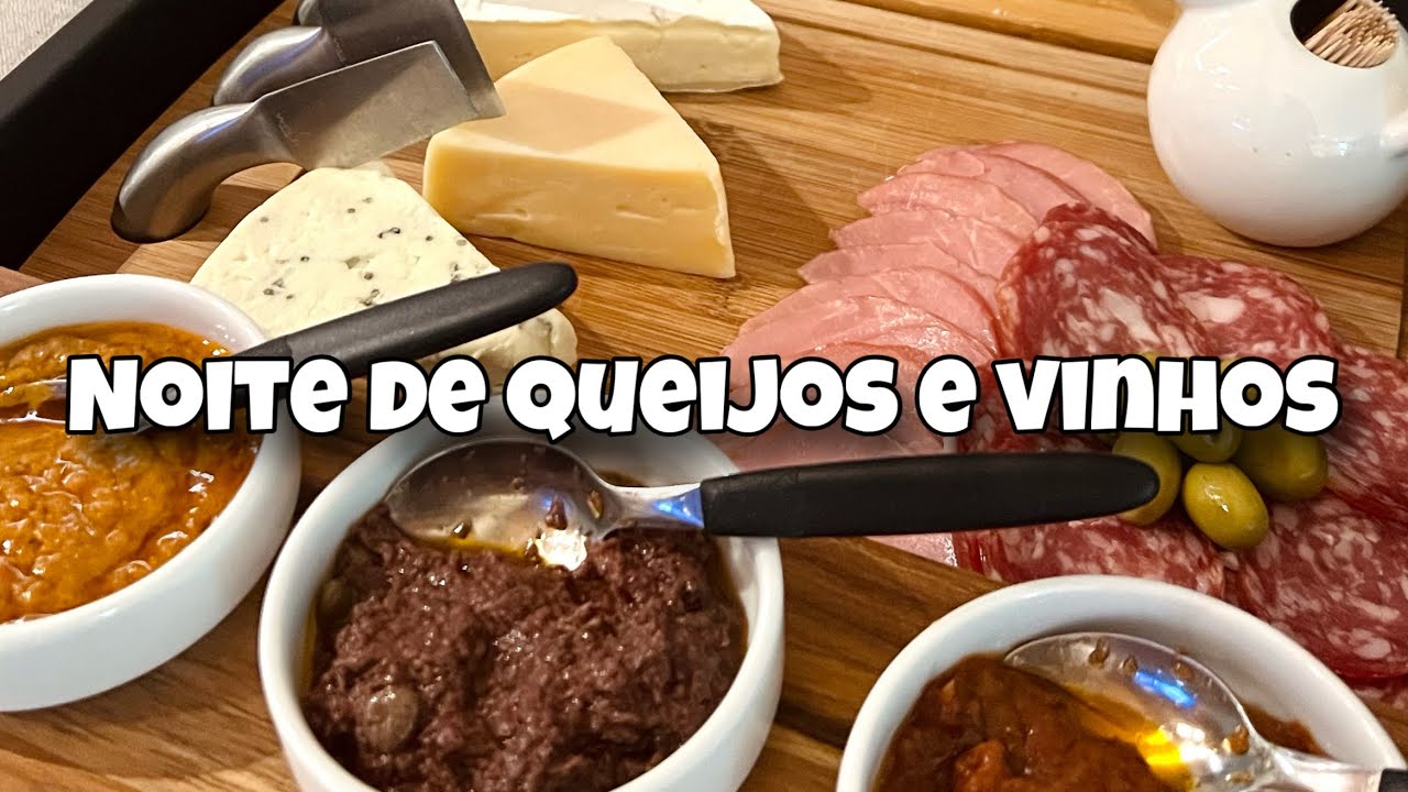 Passo a passo de preparar uma noite de queijos e vinhos!