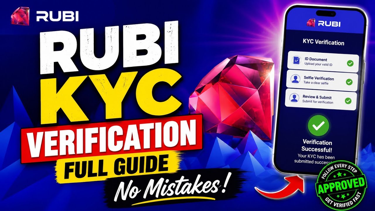 Гайд по верификации KYC в RUBI Network 2026 | Полная пошаговая инструкция KYC