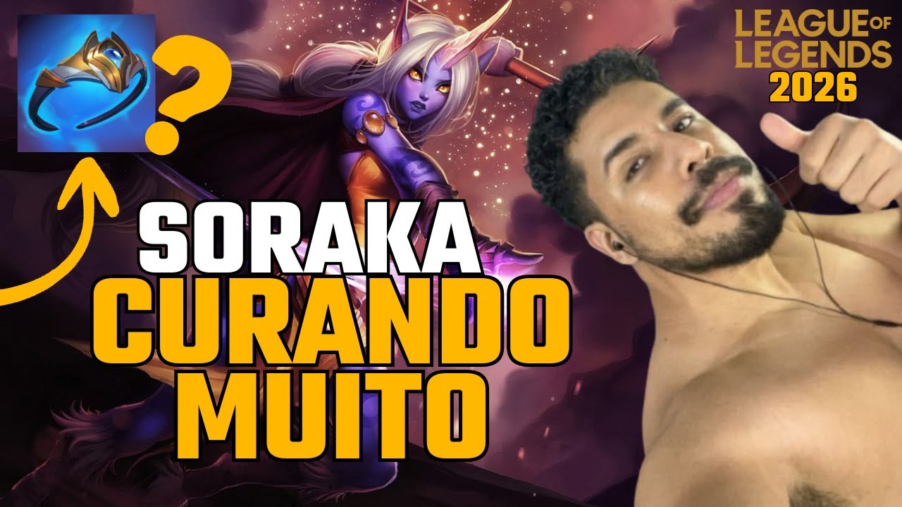 Mesmo com adc tiltado consegui SUBIR DE ELO | Soraka Ranked SoloQ 2026 | League of Legends