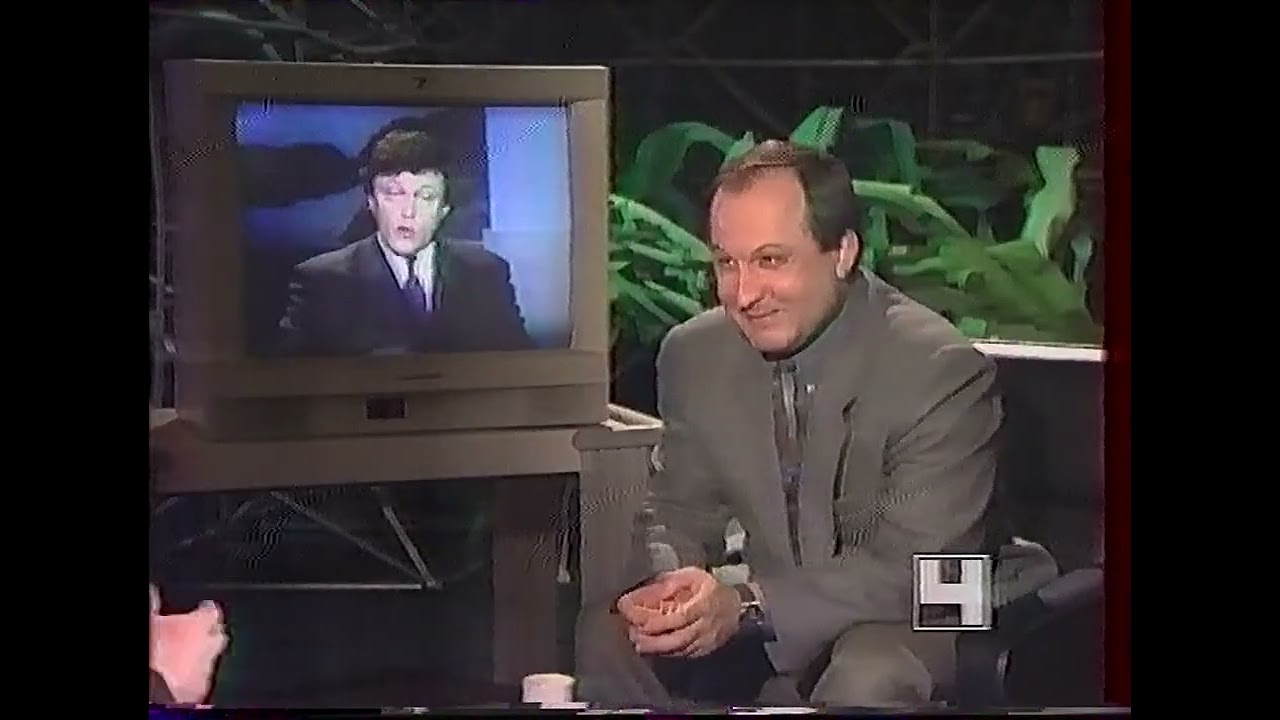 В гостях у Ивана Кононова (4 канал Останкино, 11.12.1993) Григорий Явлинский о Жириновском