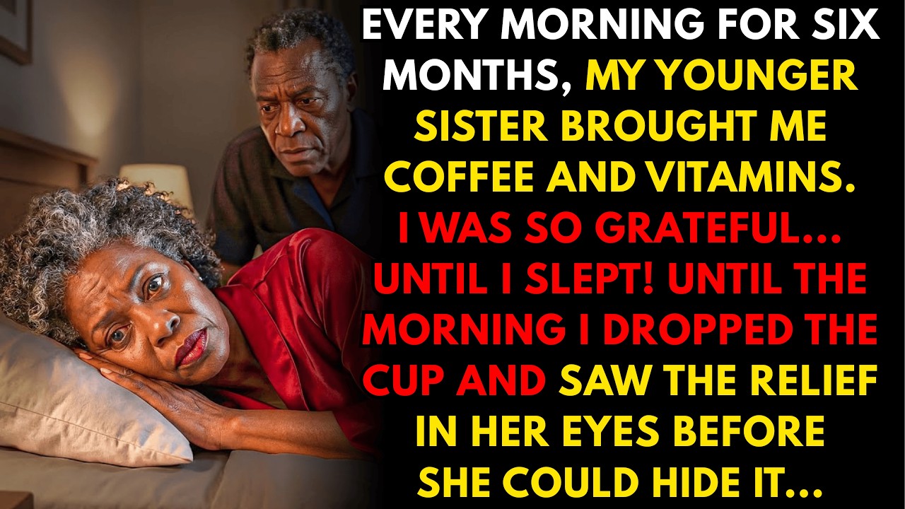 Every morning, my sister brought me coffee and vitamins. Until I dropped the cup and saw t...