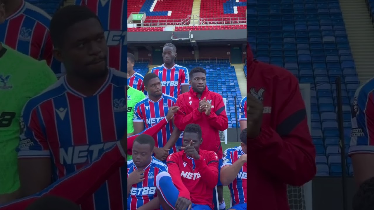 Jackets off please Jefferson 🤣🥶 #CPFC #premierleague