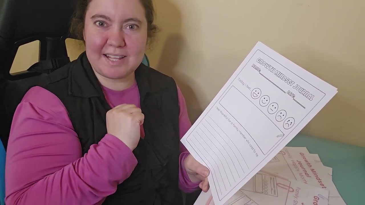 The Journal That Helps Kids Understand Their Feelings | Growth Mindset Family Journal