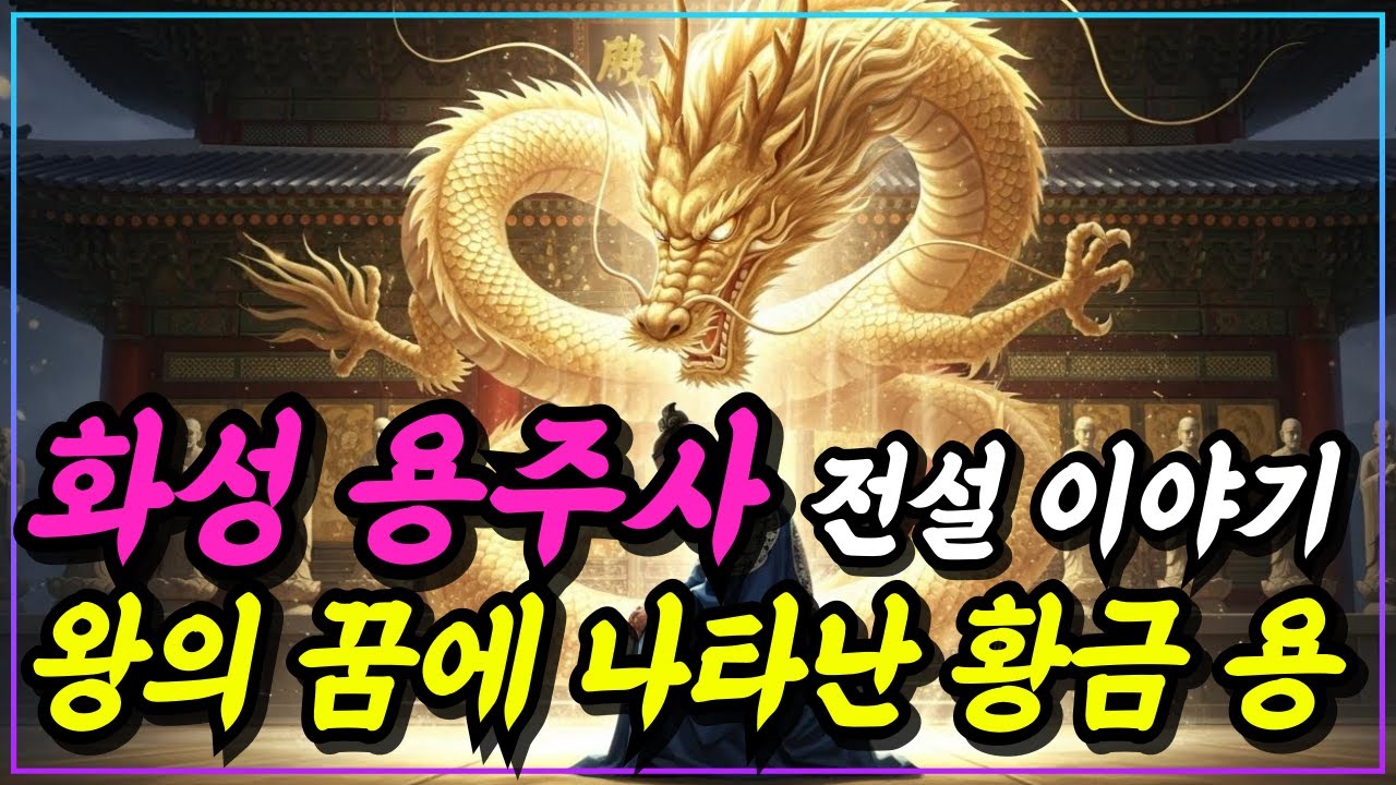[불교이야기] 왕의 꿈에 나타난 황금용, 왜 아들의 눈물을 닦아주었을까?ㅣ화성 용주사 전설ㅣ자면서 듣는 불교이야기ㅣ불교소설