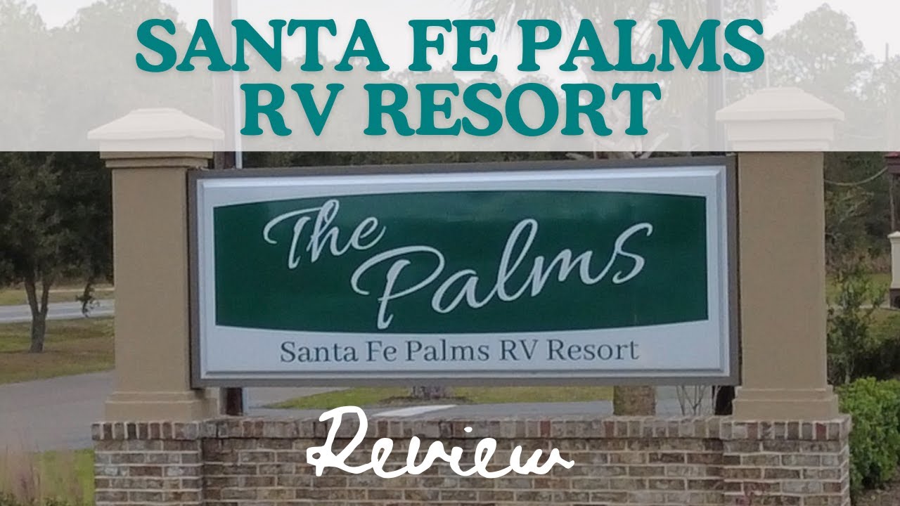 The Only RV Resort in Gainesville? Santa Fe Palms RV Resort | Luxury RV Stay in Gainesville, FL
