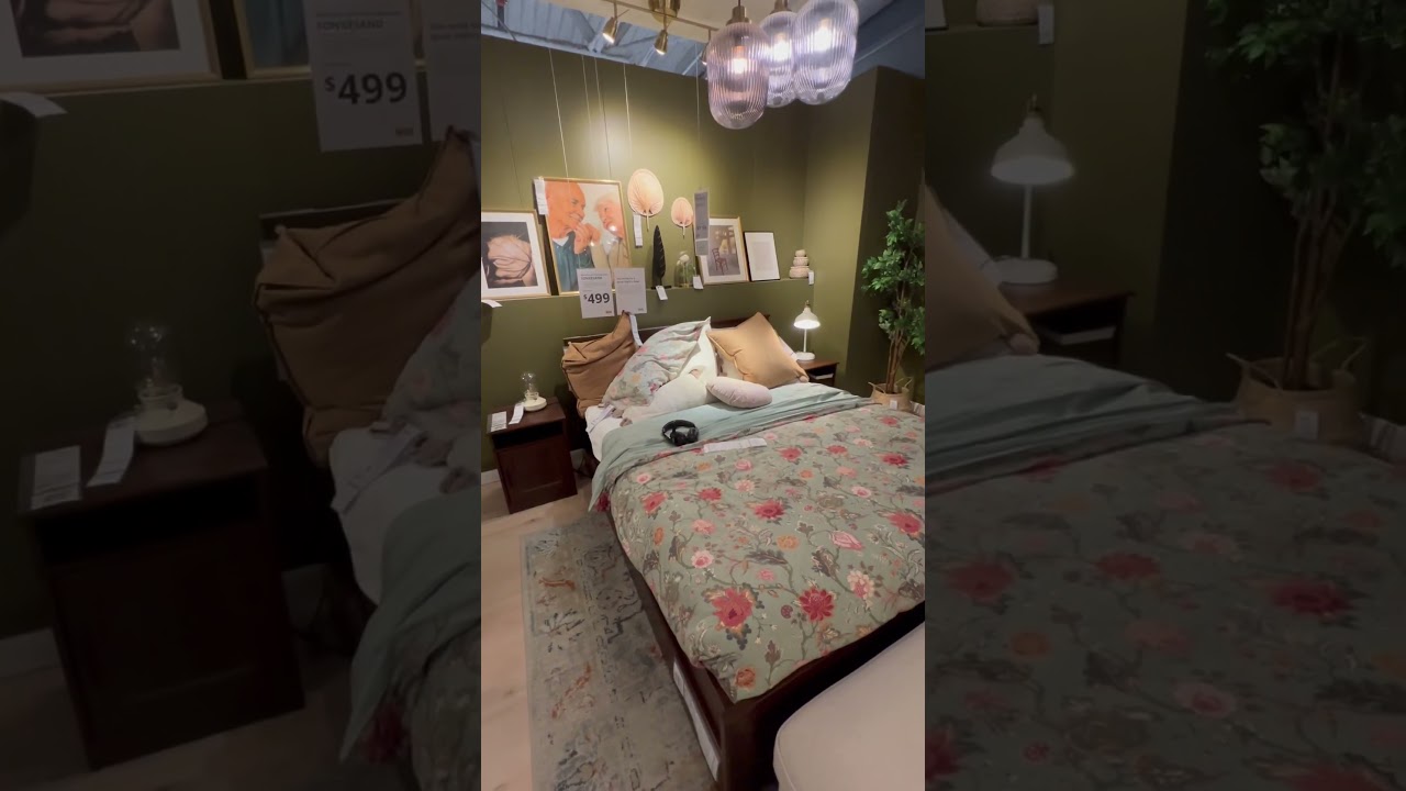 Ikea bedroom idea (Songesand) #ikea #bedroomdecor #malambed