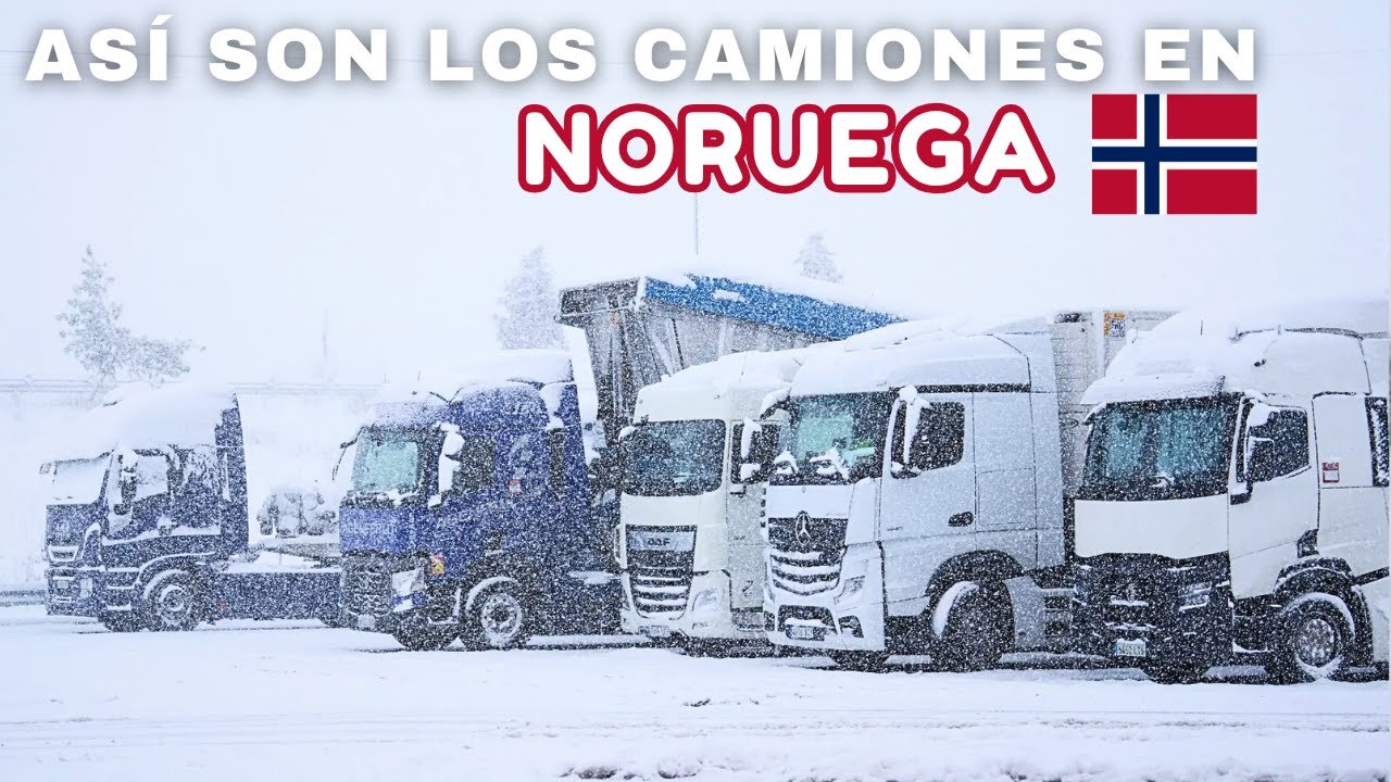 ASÍ SON LOS CAMIONES EN NORUEGA 🚛🇧🇻 | Nordic Horizons ❄️