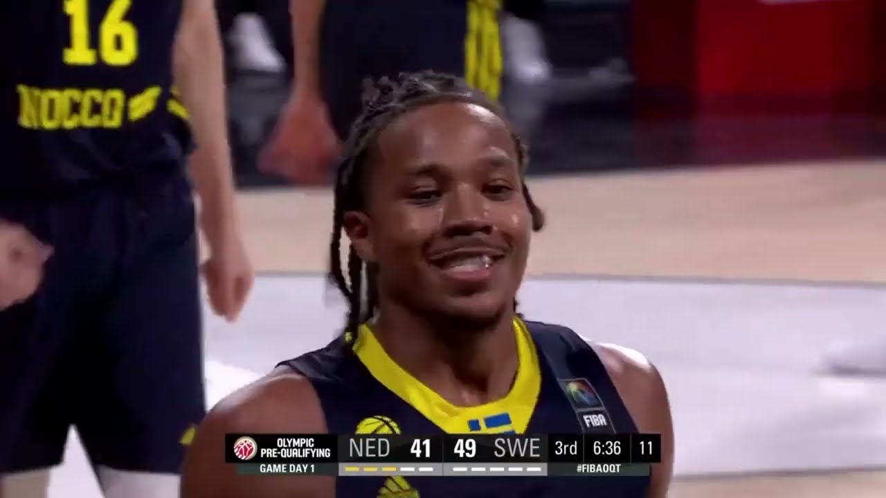Melwin Pantzar 28pts vs Netherlands