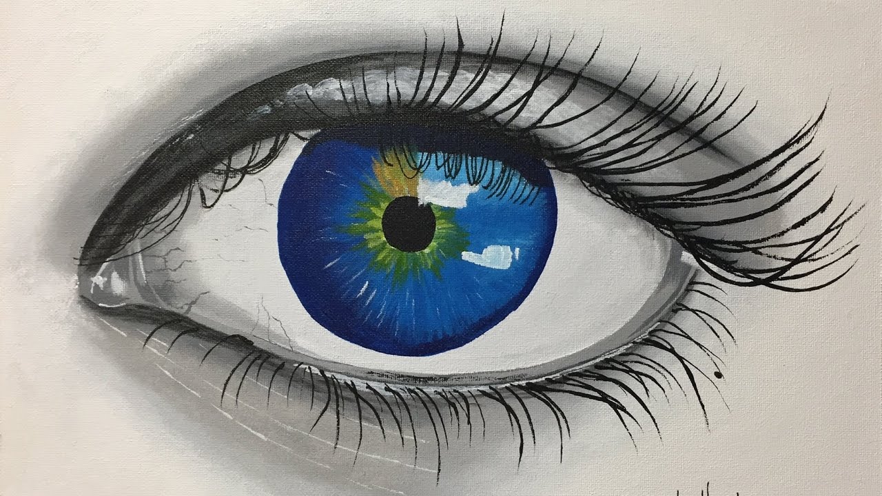 #93. How to paint an eye 