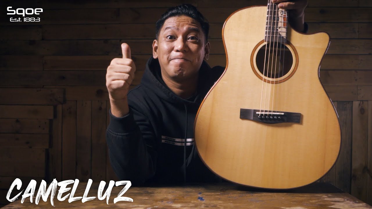Sqoe Guitar Talks Featuring Sqoe Camelluz Acoustic Guitar
