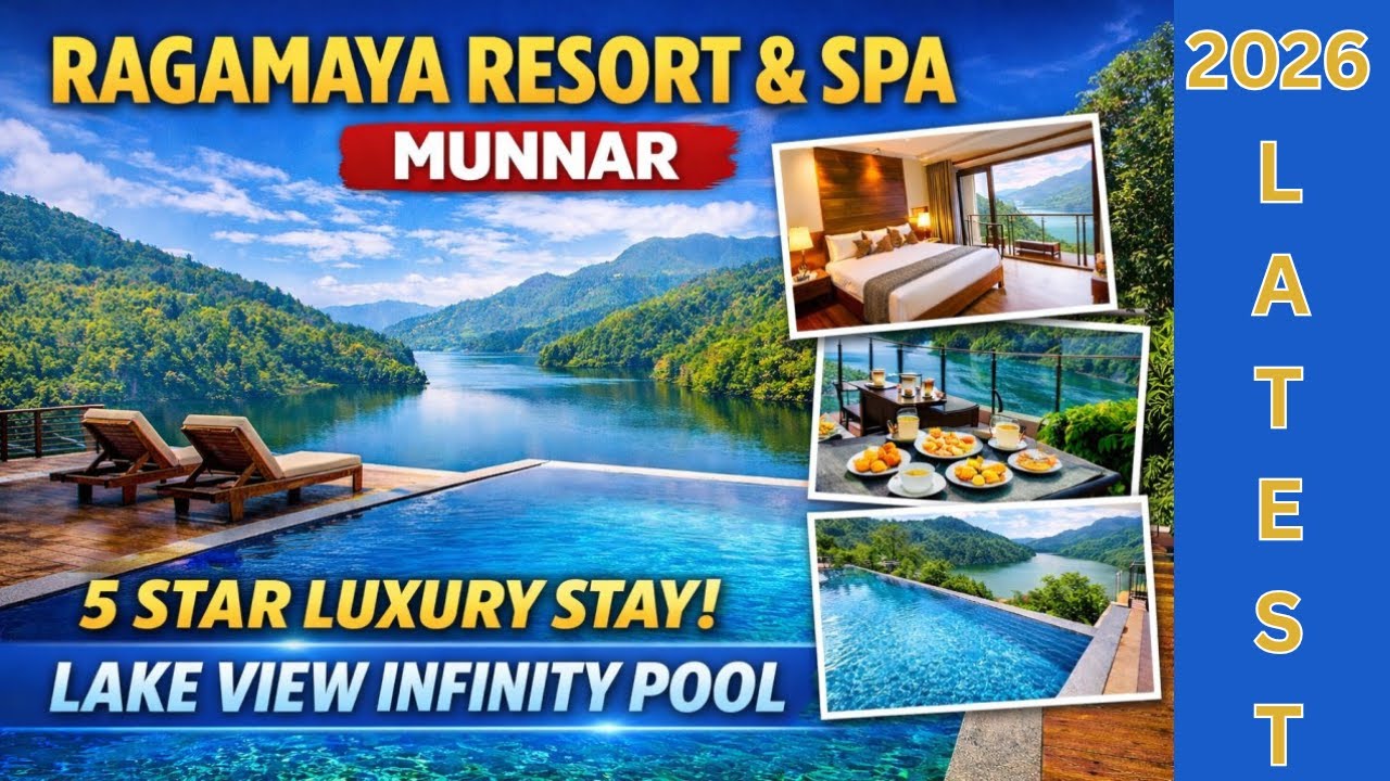 Ragamaya Resort Munnar Review | Luxury 5 Star Hotel with Stunning Lake View Infinity Pool