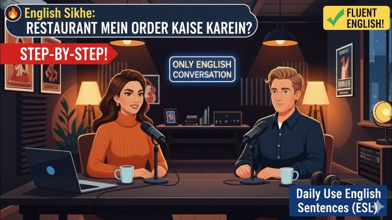 Restaurant English Conversation | Learn English for Daily Life