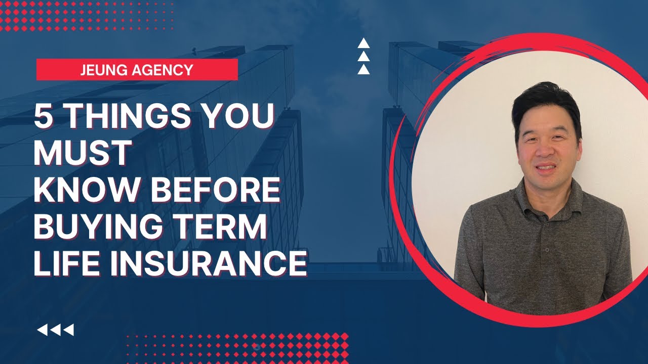 Term Life Insurance Explained! The different type of Policies:  Living Benefits, Return of Premiums