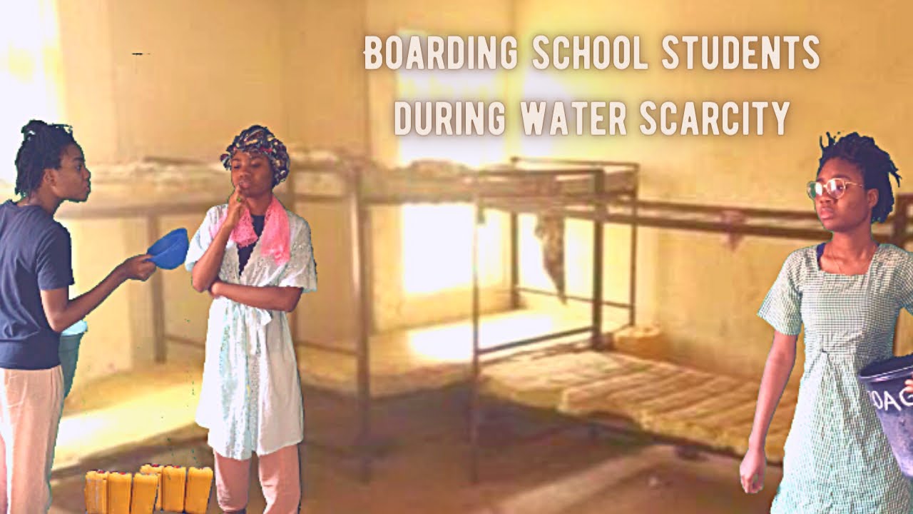Comedy| Students in boarding schools during water scarcity 🤣 |Secondary school videos