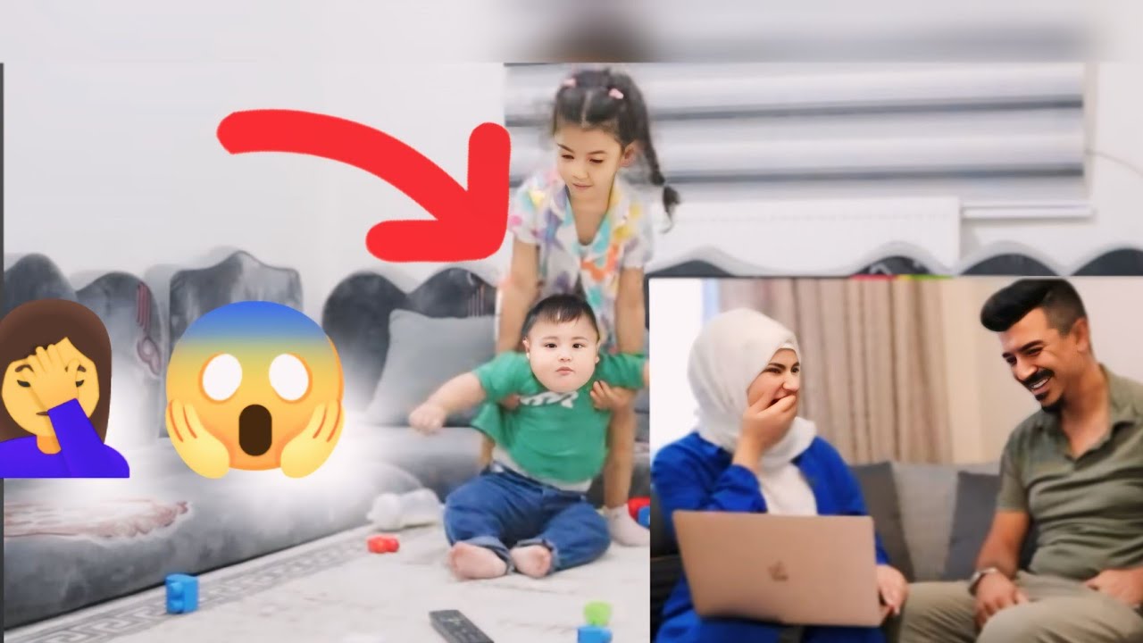 تركنا بنتنا مع البيبي وحطينا كامرة خفية(نصدمنا من الي صار)