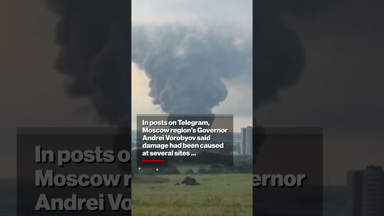 Ukraine UNLEASHES Hundreds of Drones Across Russia #shorts