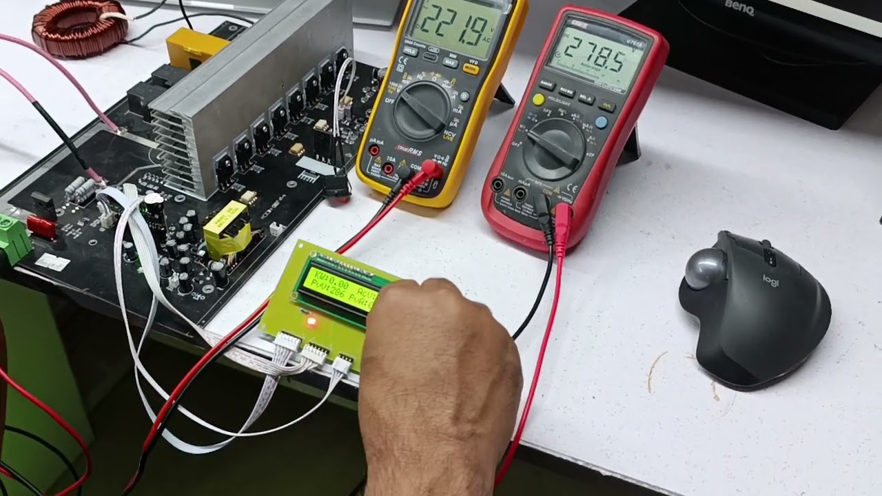 How to configure and calibrate muxtroincs STM SPWM inverter drive        module