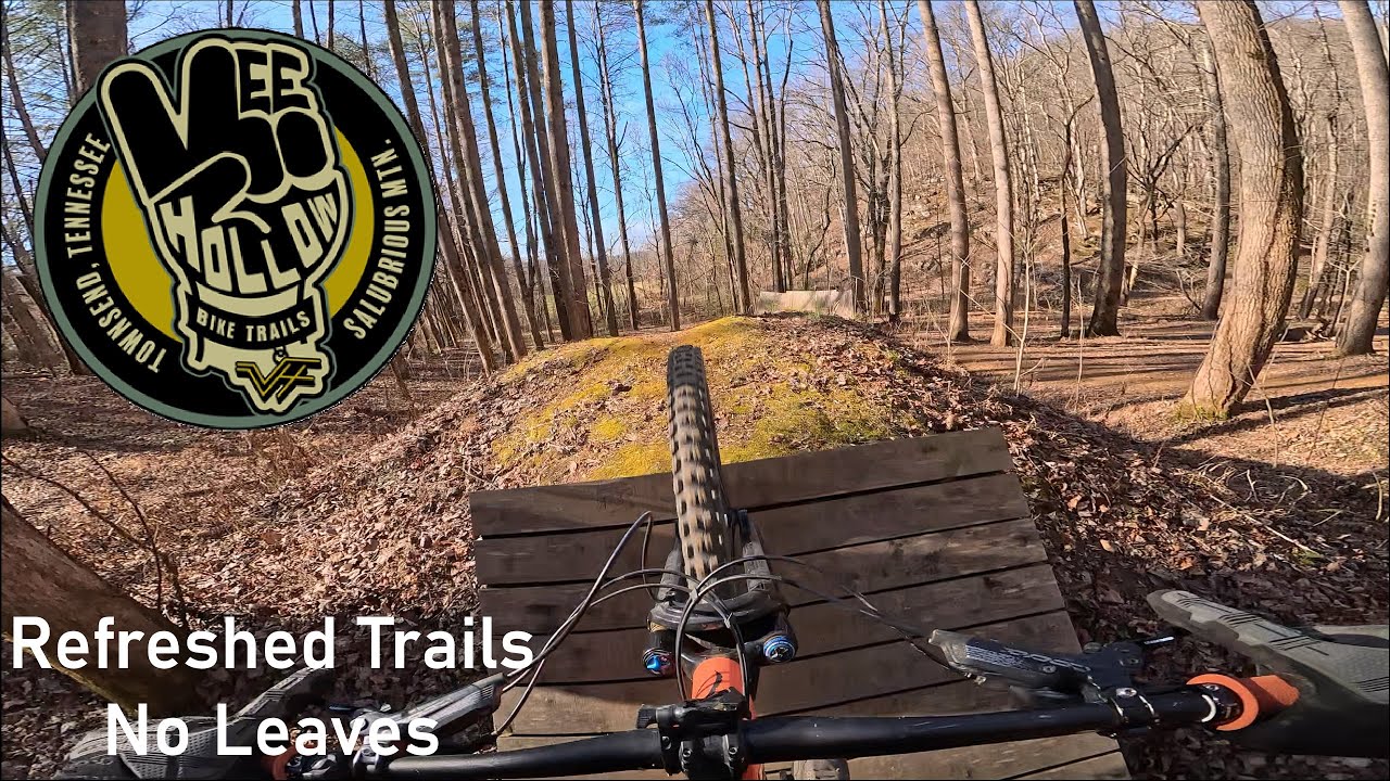 Vee Hollow   First laps of the new year   Best Trail conditions I've seen
