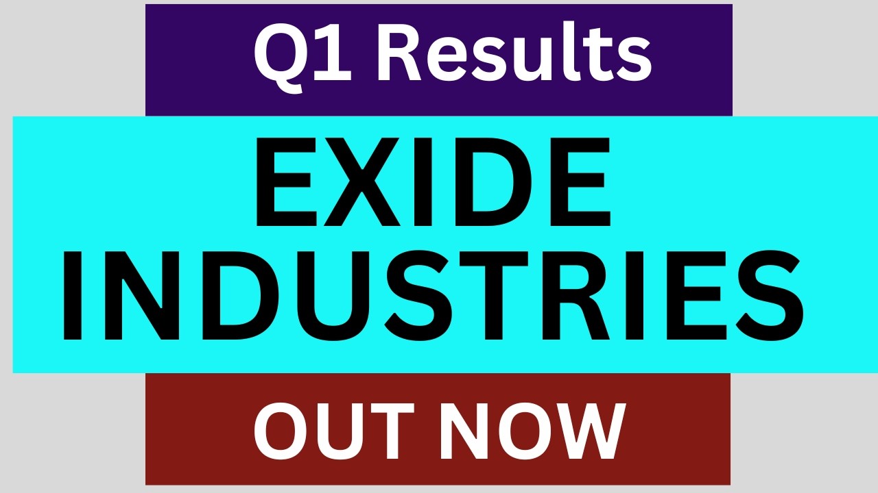 Exide Industries Q1 Results 2027 | Exide Industries Results Today|Exide Industries Share Latest News
