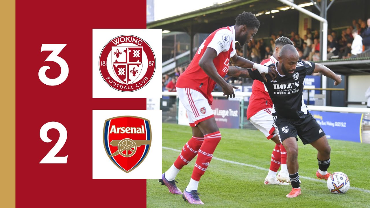 Woking 3 - 2 Arsenal U23s | Match Highlights