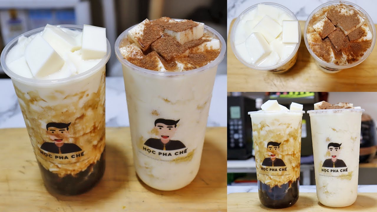 HỌC PHA CHẾ - BÀI 13 - SỮA CHUA TRÂN CHÂU ĐƯỜNG NÂU & YOGHURT MILKSHAKE