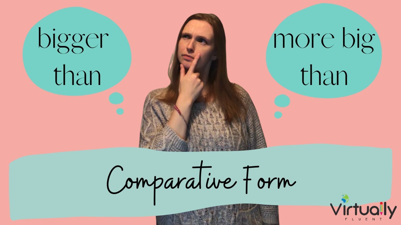 The Comparative Form (Beginner Level English)
