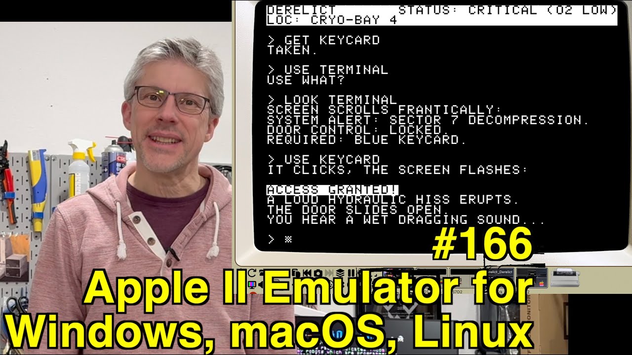 166: Apple II Emulator for Windows, macOS, and Linux!