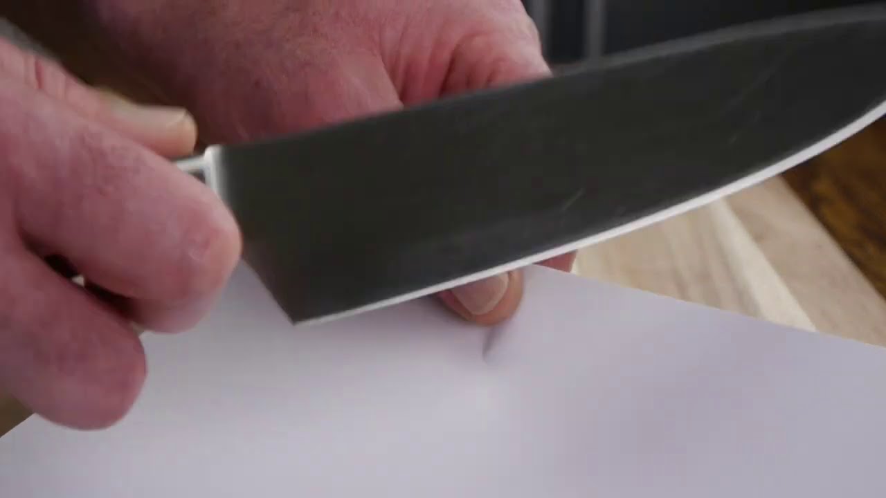 Stumpfes Messer richtig sch&auml;rfen