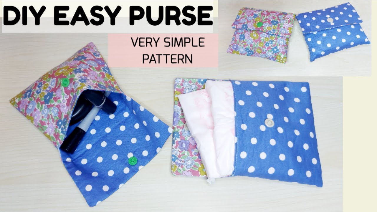 Sanitary Pads Fabric Purse | Multifunction Mini Purse | Sewing Tutorial For Beginners