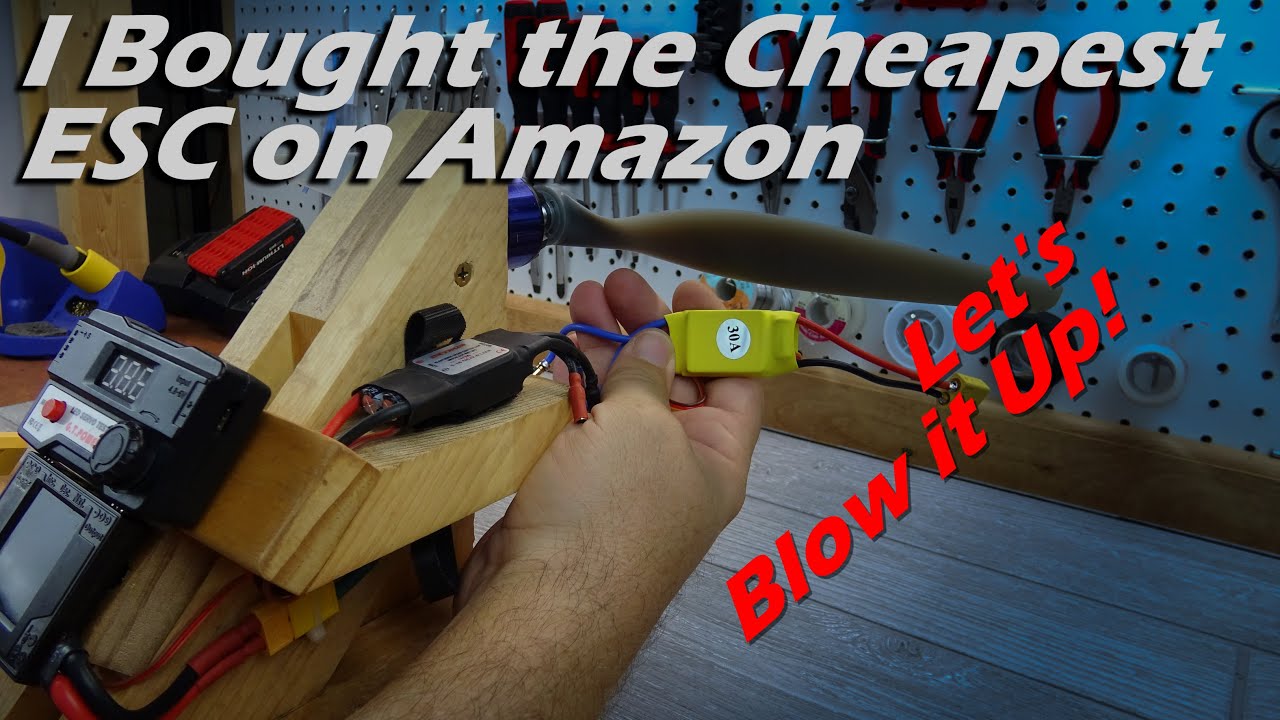 Я купил самый дешевый ESC на Amazon — давайте взорвем его!
