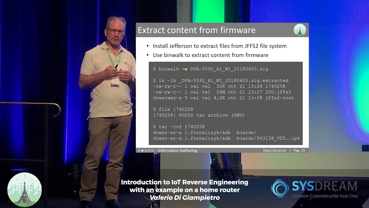 HIP19: Introduction to IoT Reverse Engineering - V. Di Giampietro
