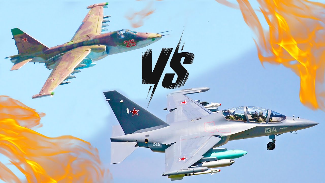 Як-130М vs Су-25СМ. Легенда против высоких технологий. Облик штурмовой авиации будущего