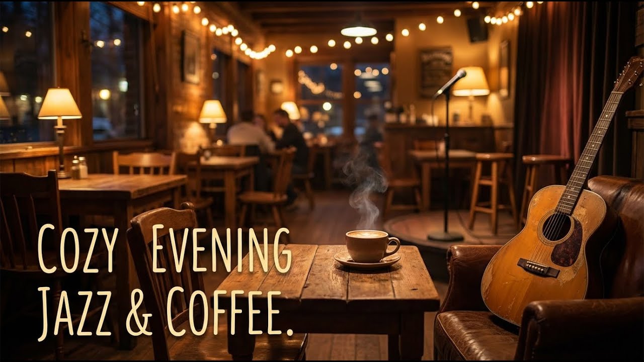 Cozy Acoustic Jazz | Relaxing Background Music for Work, Study & Evening Mood
