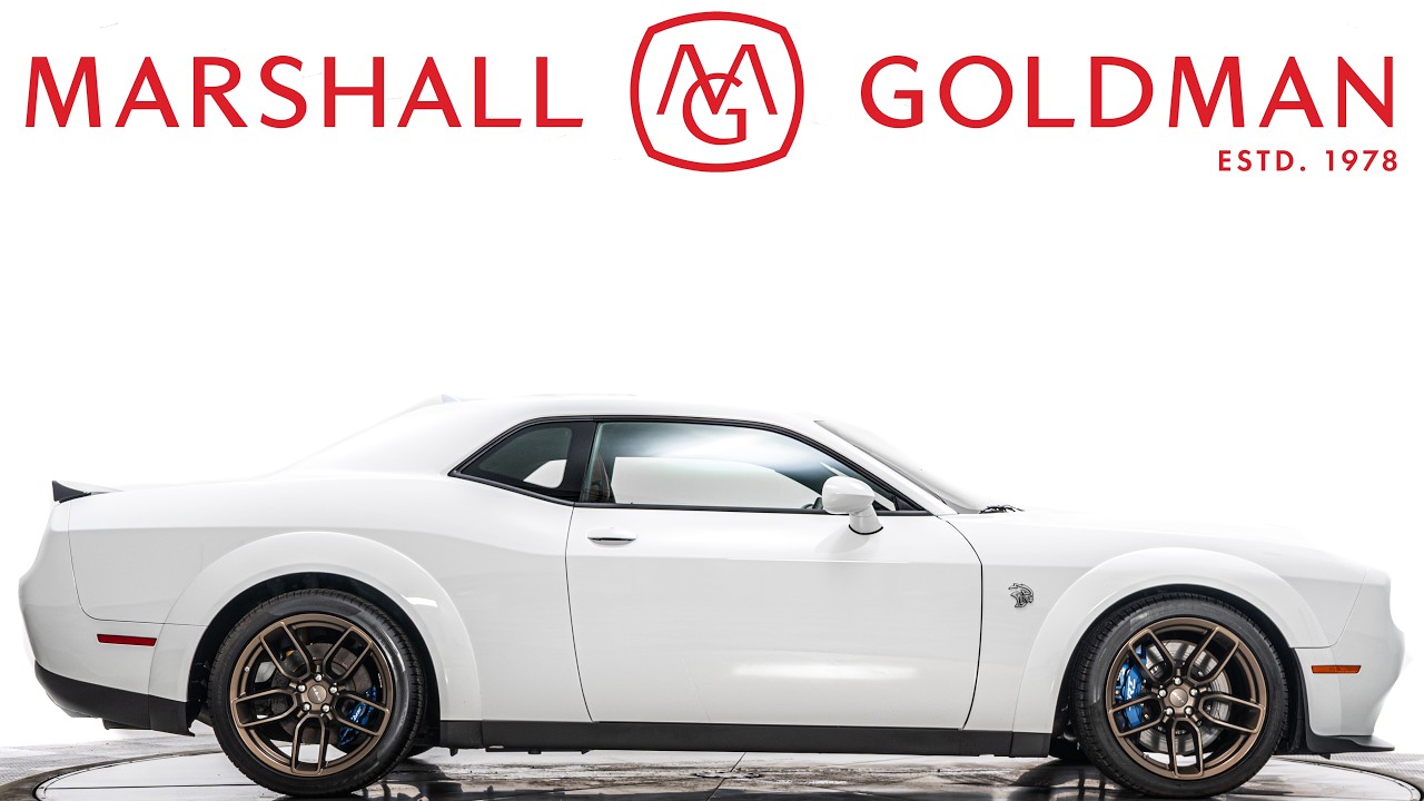 2023 Dodge Challenger Hellcat Widebody Jailbreak White Knuckle over Black & Sepia interior for sale