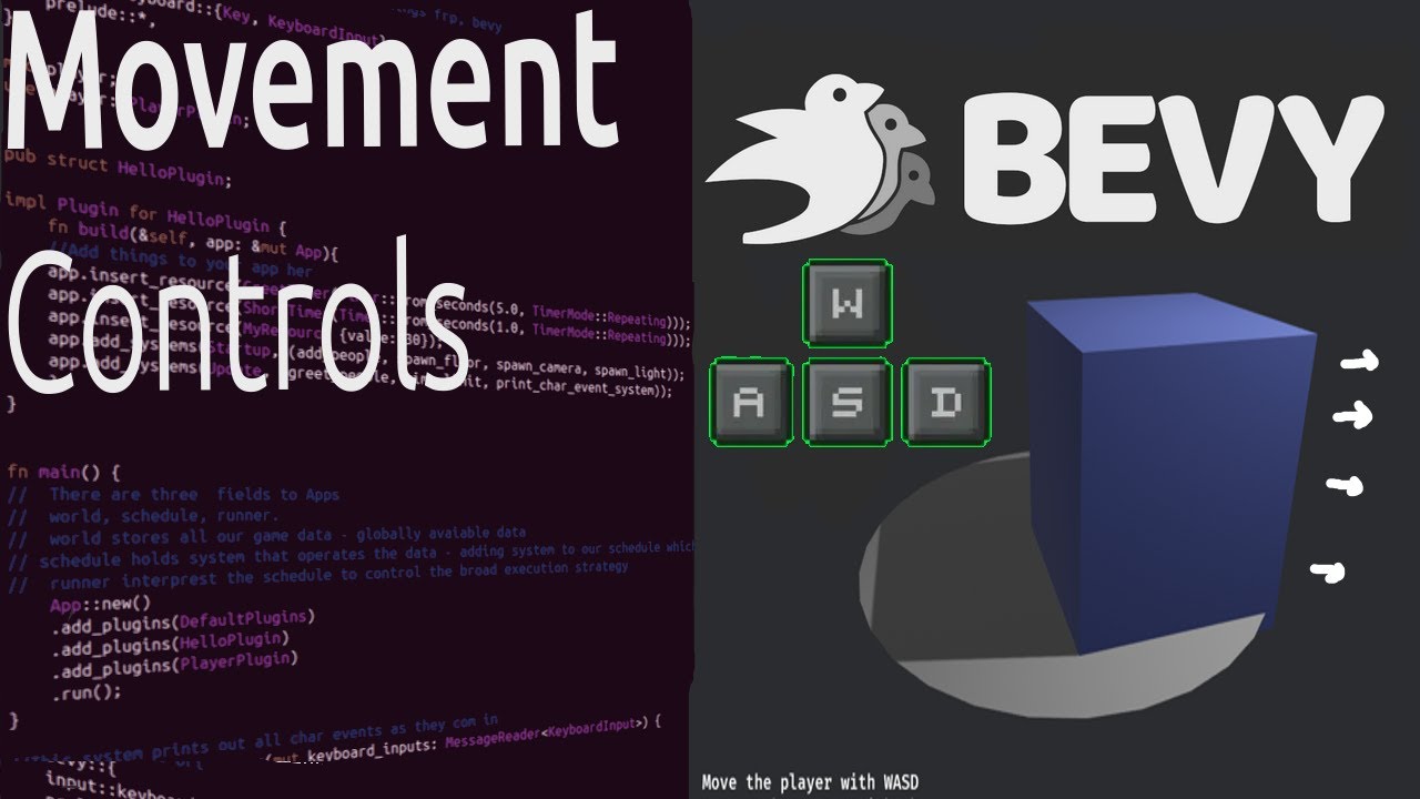 Bevy 0.17.2 Tutorial:  Movement Controls