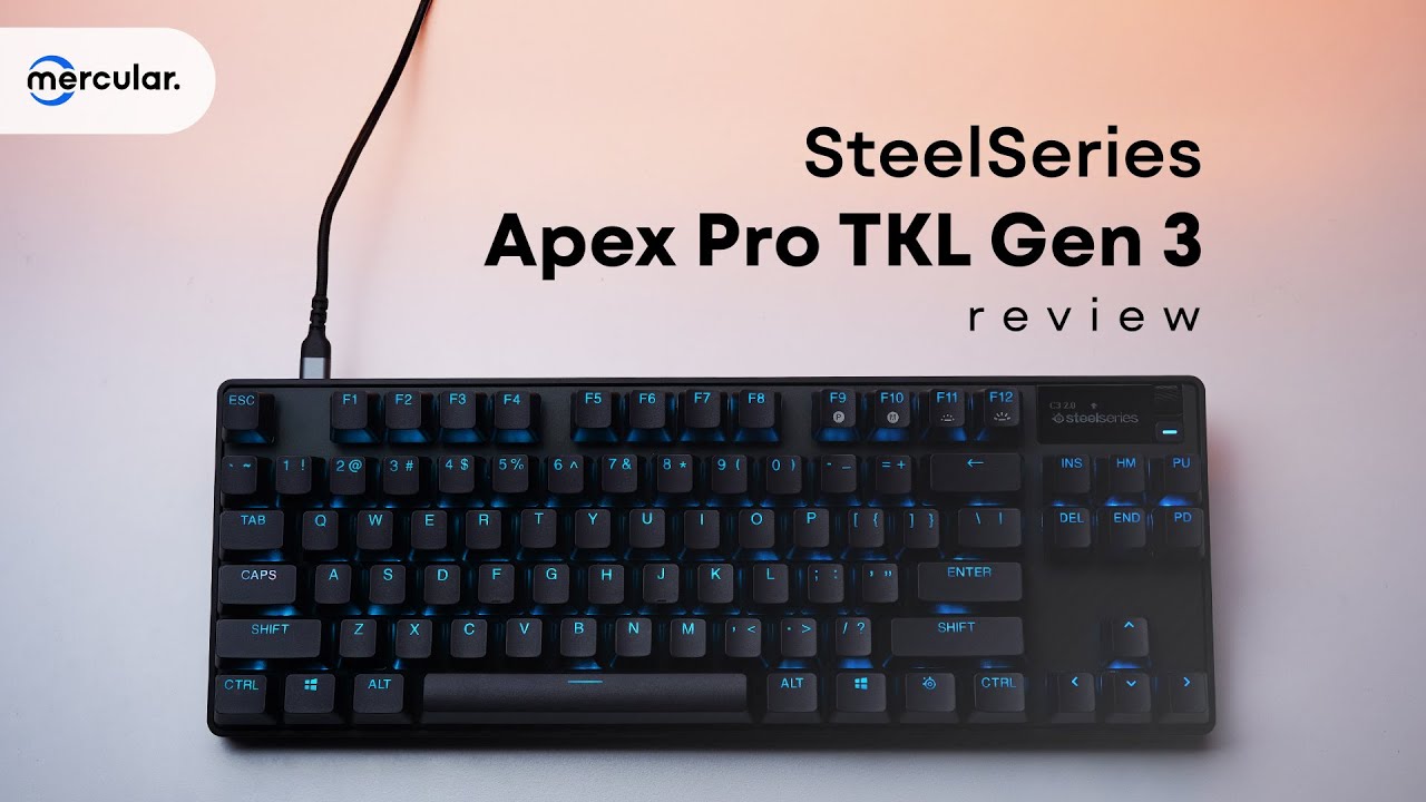 รีวิว SteelSeries Apex Pro TKL - คีย์บอร์ดที่เร็วที่สุดในโลก…เลยหรอ