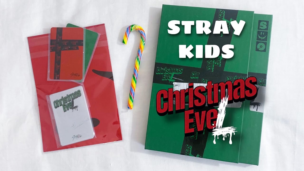 🎄Последняя распаковка альбома Stray Kids - Christmas EveL (Limited ver.) | kpop album unboxing