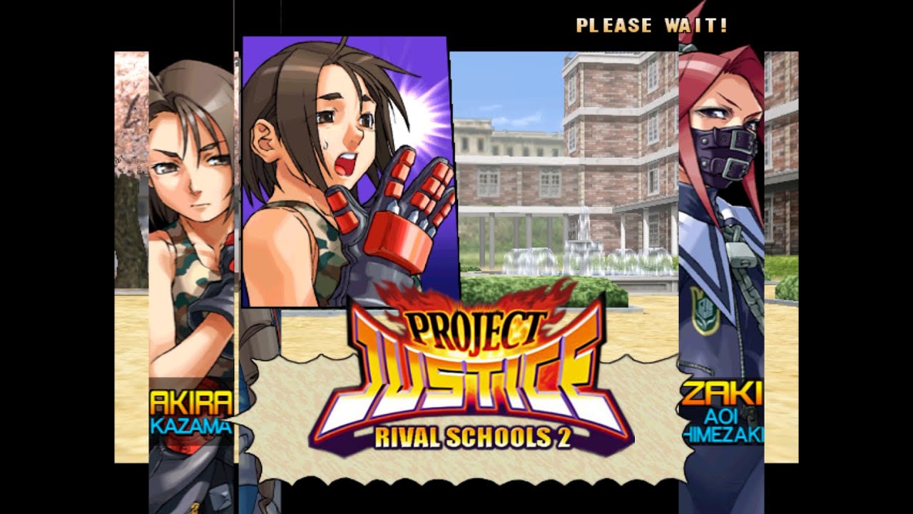 Project Justice: Rival Schools 2 (DC) - Akira Story Mode Playthrough