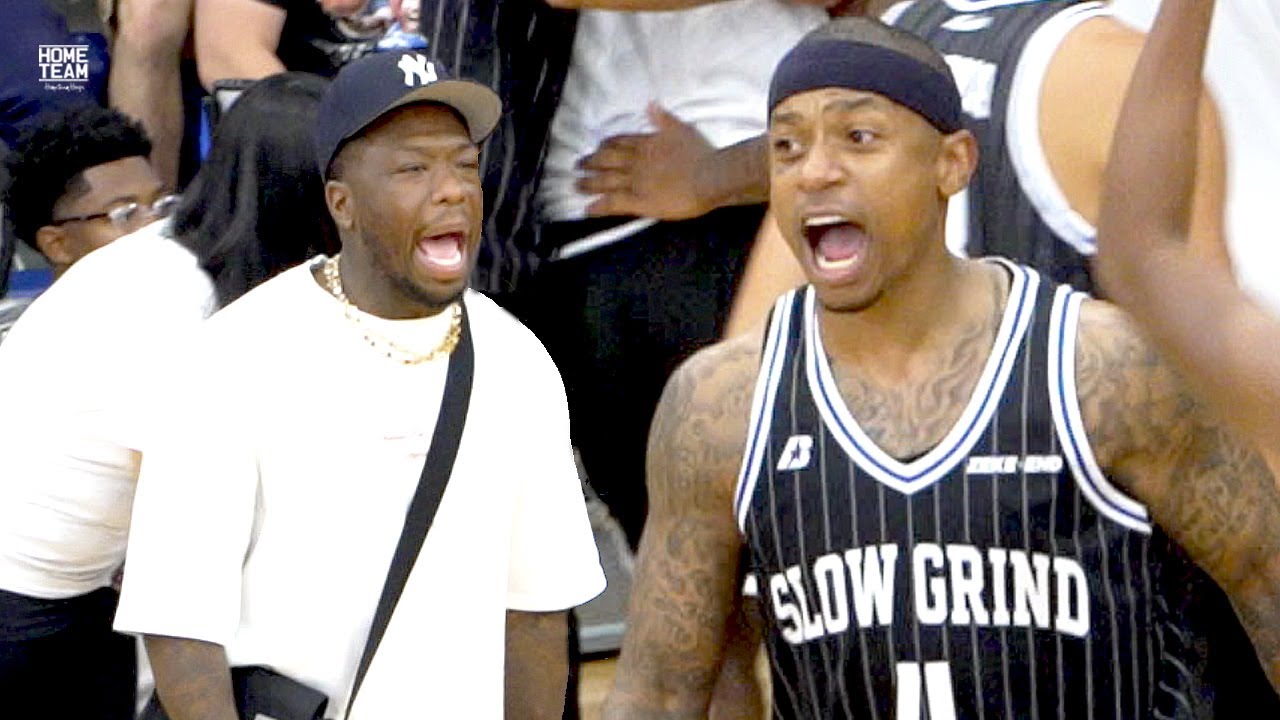 Isaiah Thomas and Slow Grind vs Ny'ale Robinson and Jaylen Petty at the Zeke End