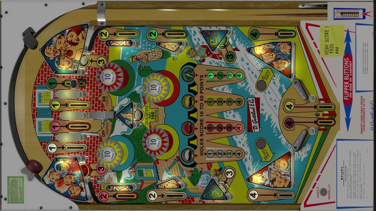 Melody (Gottlieb 1967) VPX